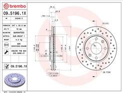 BREMBO 09.5196.1X
