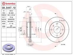 BREMBO 09.5447.10