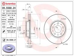 BREMBO 09.5568.21