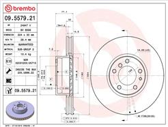 BREMBO 09.5579.21