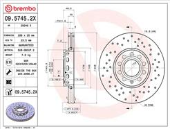 BREMBO 09.5745.2X
