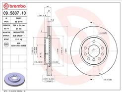 BREMBO 09.5807.10