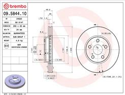 BREMBO 09.5844.10