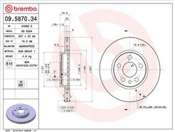 BREMBO 09.5870.34
