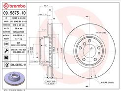 BREMBO 09.5875.11