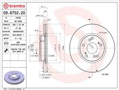 BREMBO 09.6752.20