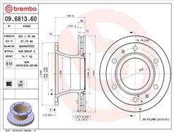 BREMBO 09.6813.60