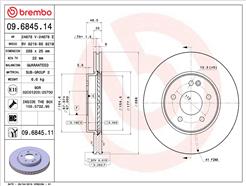 BREMBO 09.6845.11