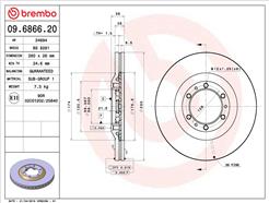 BREMBO 09.6866.20
