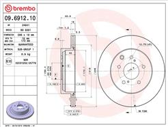 BREMBO 09.6912.10