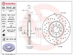 BREMBO 09.7010.2X