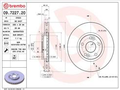 BREMBO 09.7227.20