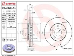 BREMBO 09.7376.11