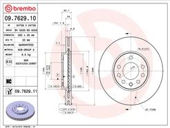 BREMBO 09.7629.11