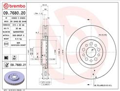 BREMBO 09.7680.21
