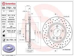 BREMBO 09.7701.1X