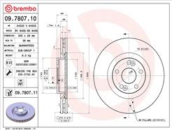 BREMBO 09.7807.11