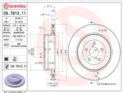 BREMBO 09.7813.11