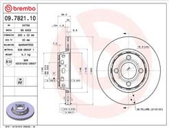 BREMBO 09.7821.10