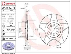 BREMBO 09.7880.75