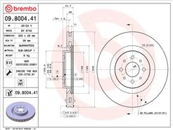BREMBO 09.8004.41