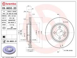 BREMBO 09.8655.21