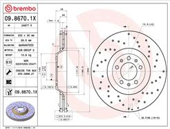 BREMBO 09.8670.1X