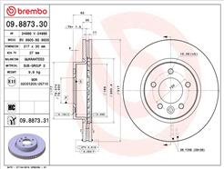 BREMBO 09.8873.31