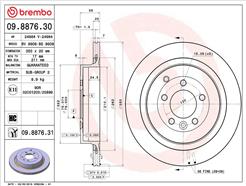 BREMBO 09.8876.31
