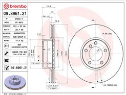 BREMBO 09.8961.21