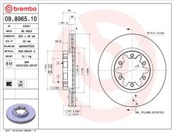 BREMBO 09.8965.10