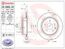 BREMBO 09.8969.21