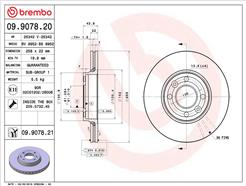 BREMBO 09.9078.21