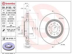 BREMBO 09.9130.11