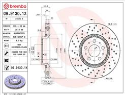BREMBO 09.9130.1X
