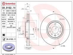 BREMBO 09.9162.11