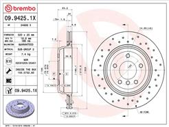 BREMBO 09.9425.1X