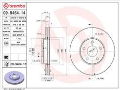 BREMBO 09.9464.11