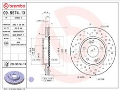 BREMBO 09.9574.1X
