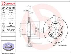 BREMBO 09.9608.24
