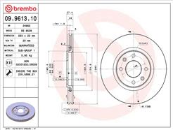 BREMBO 09.9613.10