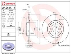 BREMBO 09.9624.14