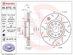BREMBO 09.9772.1S
