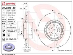 BREMBO 09.9848.11
