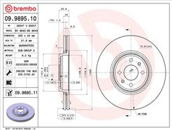 BREMBO 09.9895.11