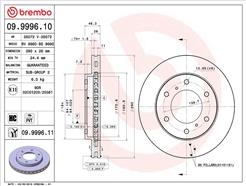 BREMBO 09.9996.11