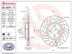 BREMBO 09.A047.11