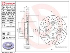 BREMBO 09.A047.21