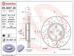 BREMBO 09.A047.3X