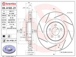 BREMBO 09.A183.21